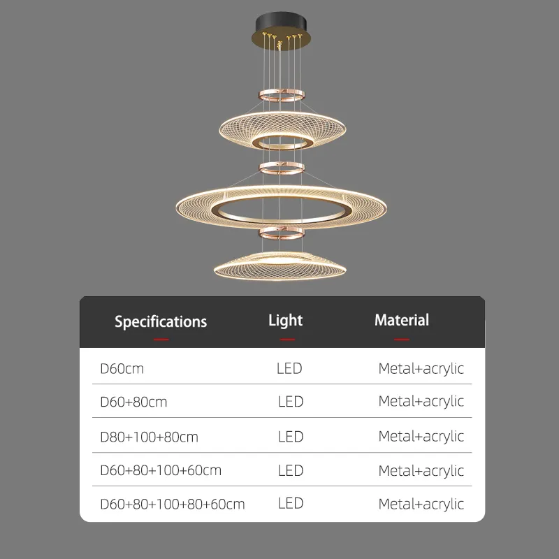 Modern Staircase Pendant Light – view 7