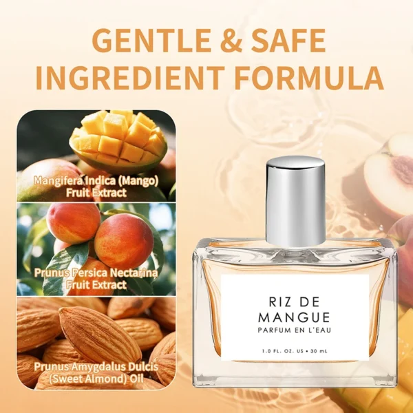 Gourmand Eau de Toilette 30ml – Vanilla Cream, Pistachio, Mango & Coconut Milk Perfume for Women
