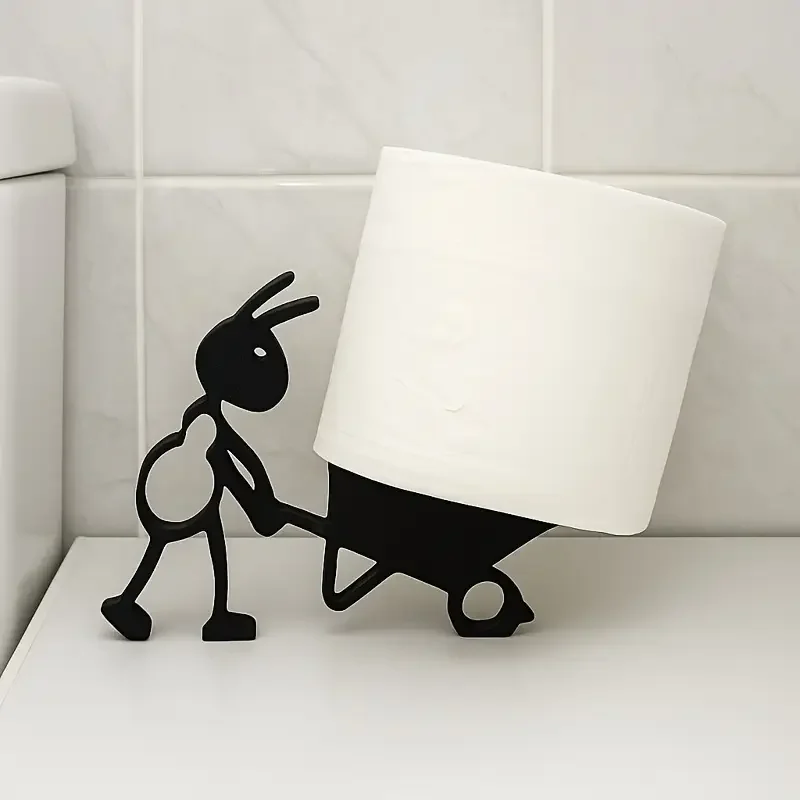 Creative ant tissue roll holder