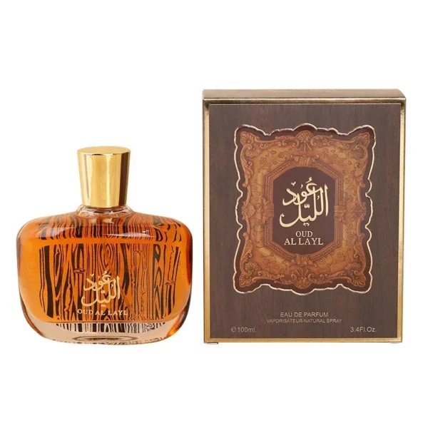 Arabian Oud Eau de Parfum – Musk, Oud & Cedarwood Woody Fragrance, Long-Lasting - A 100ml