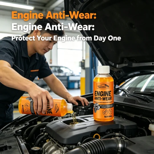 Engine Oil Anti-Wear Additive – Noise & Vibration Reduction Engine Protection Treatment