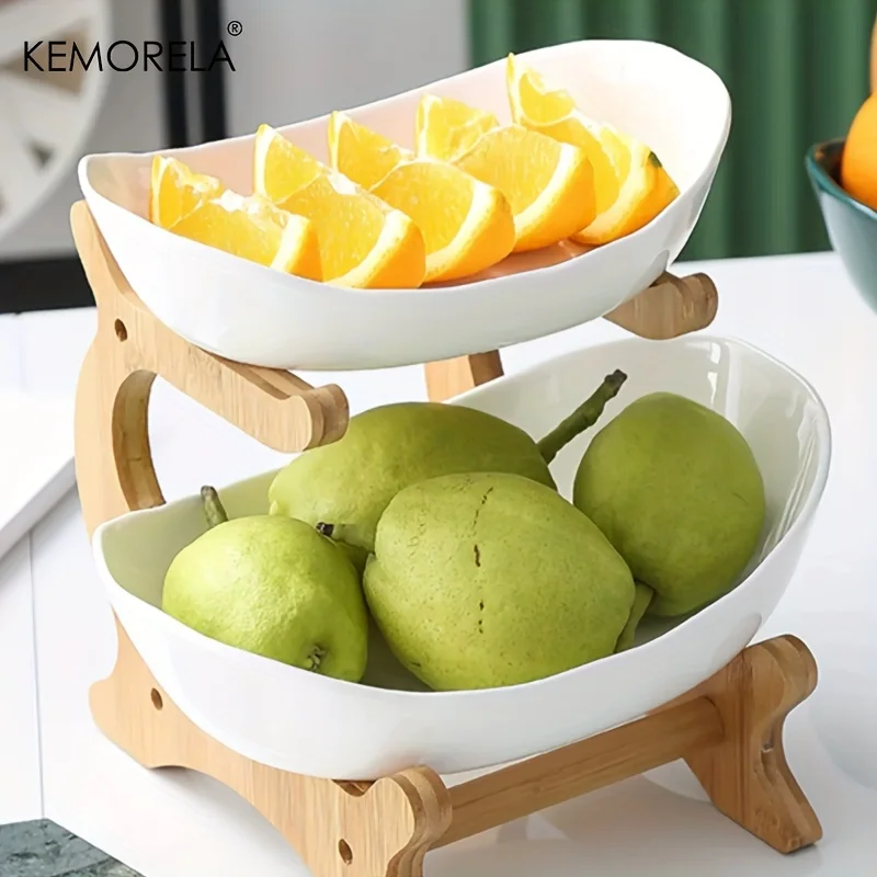 Tiered Fruit Plate Stand