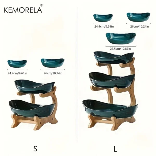 Tiered Fruit Plate Stand